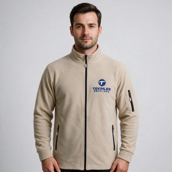 Polar Hırka model üzerinde ön görünüm