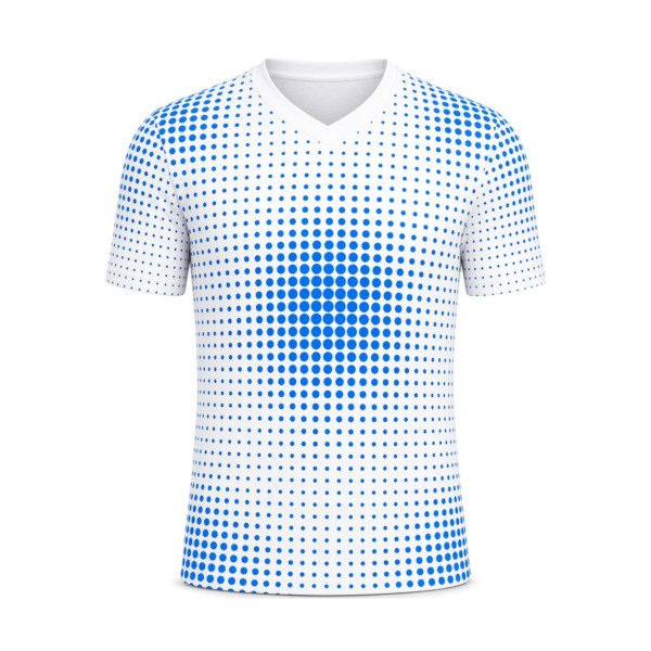 Halftone Desenli Koşu Forması