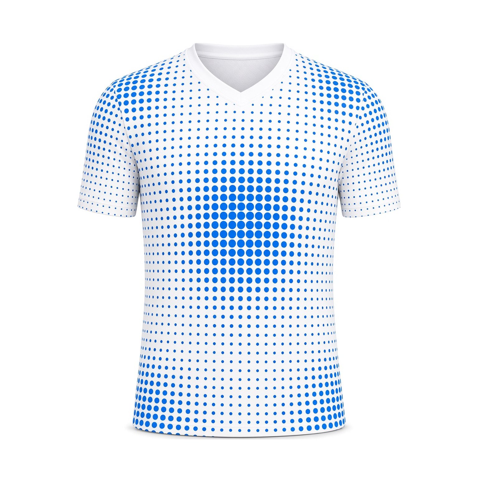 Halftone Desenli Koşu Forması